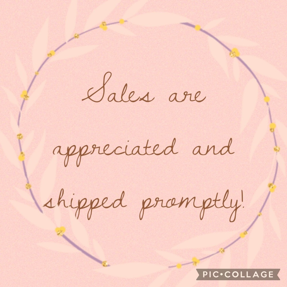 Sales are appreciated!